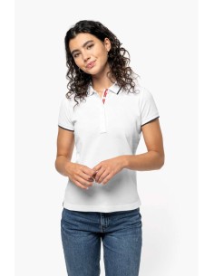 K-KA252-LADIES' SHORT-SLEEVED PIQUÉ KNIT POLO SHIRT 2